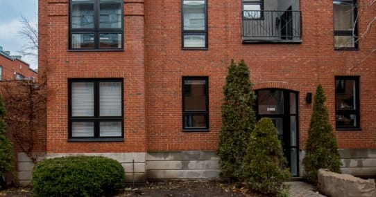 View of Doors and windows replacement on a condominium
