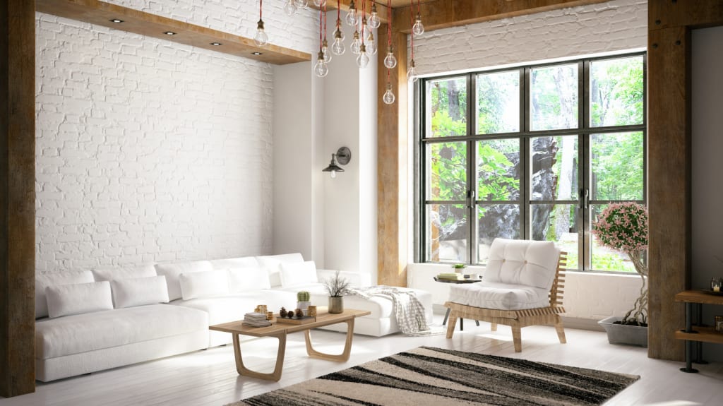 Garage converted into loft