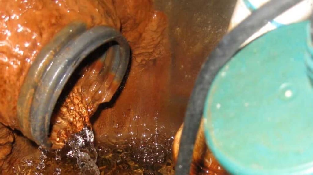 iron ochre problem