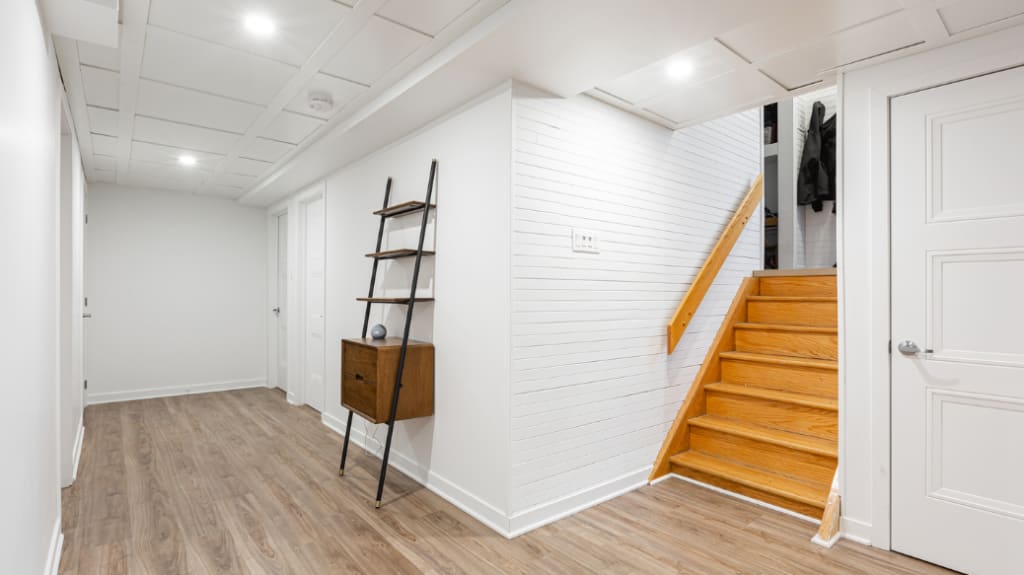 modern basement ideas