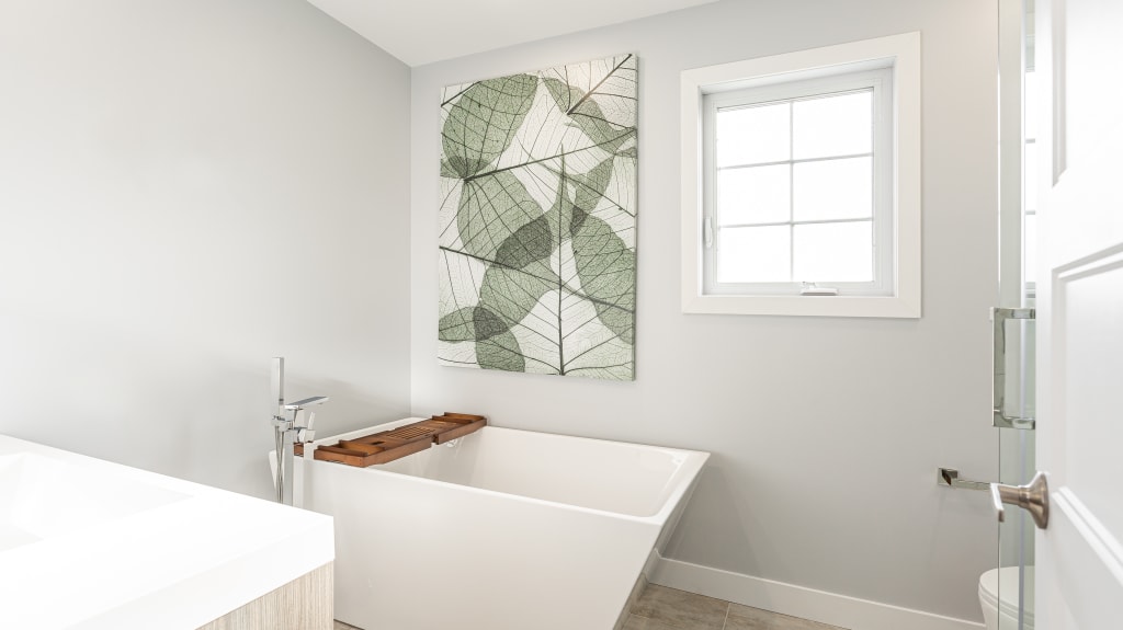 salle de bain – baignoire autoportante