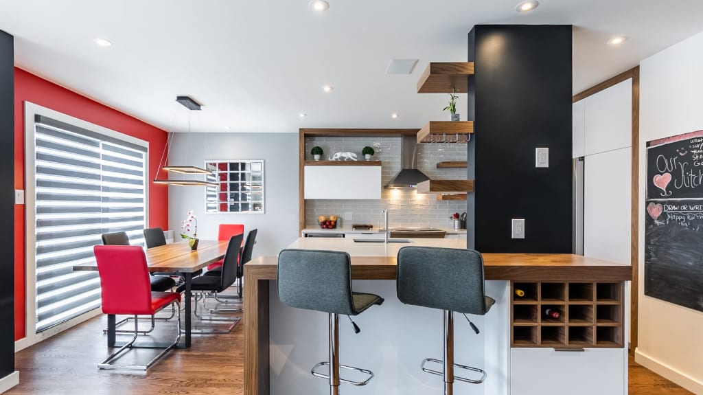 modern kitchen renovation