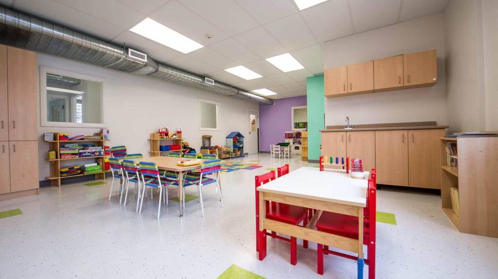 renovation in a kindergarten