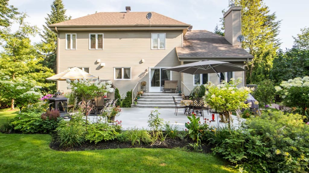 design of a backyard