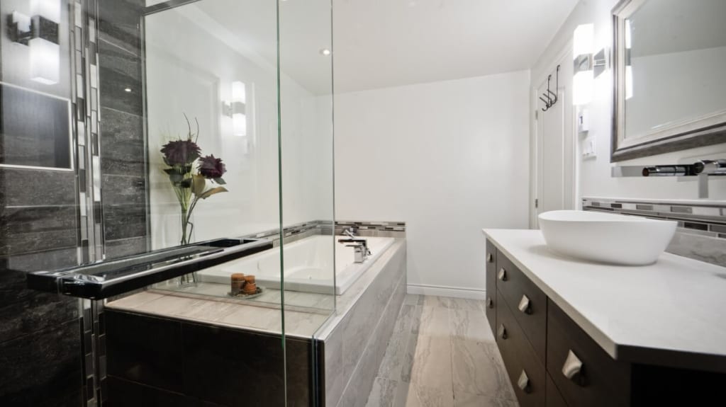 rénovation de salle de bain moderne