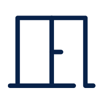 Doors and windows icon