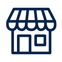 Retail stores icon