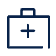 Clinics and health facilities icon