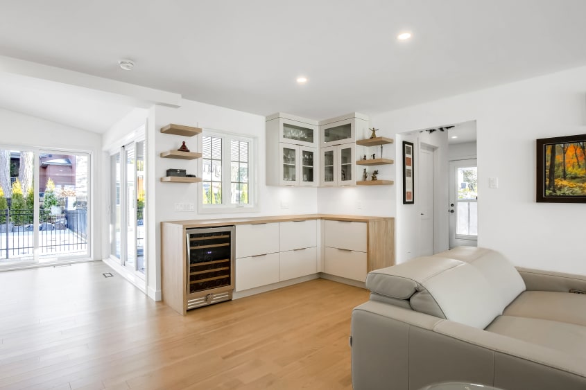 Kitchen of RenoAssistance clients after the work