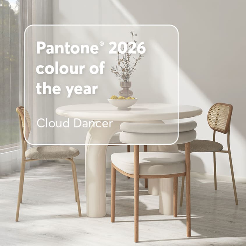 Pantone’s Colour of the Year: Cloud Dancer