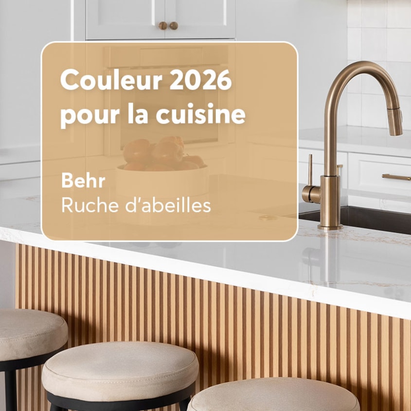 Couleur tendance cuisine Ruche d’abeilles de Behr