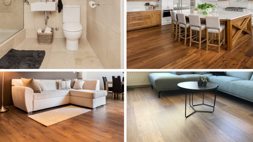 Comparatif plancher bois franc flottant vinyle céramique