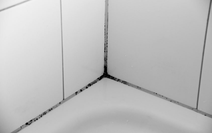 hidden bathroom problems culking grouts with mould