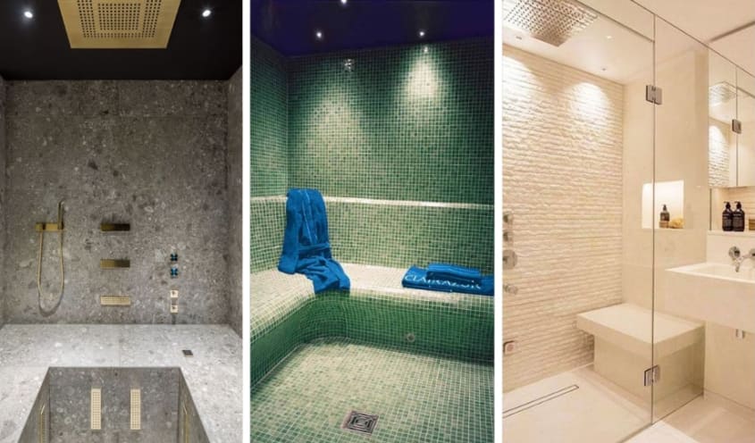 Douche de type hammam