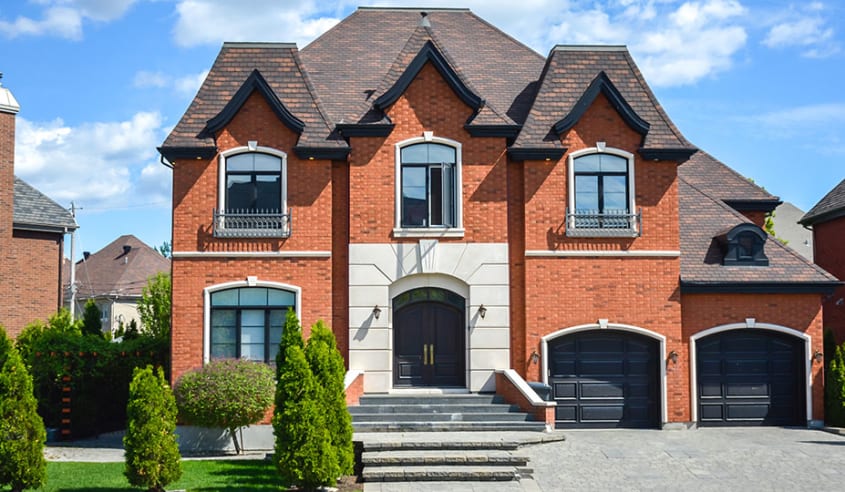 maison avec ajout de garage