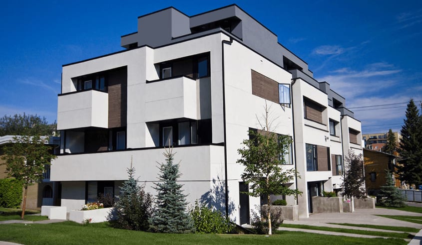 revetement acrylique de condominiums