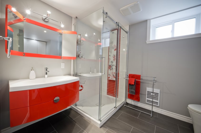 salle de bain sous-sol