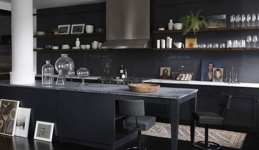dark-kitchen-with-charcoal-board-backsplash