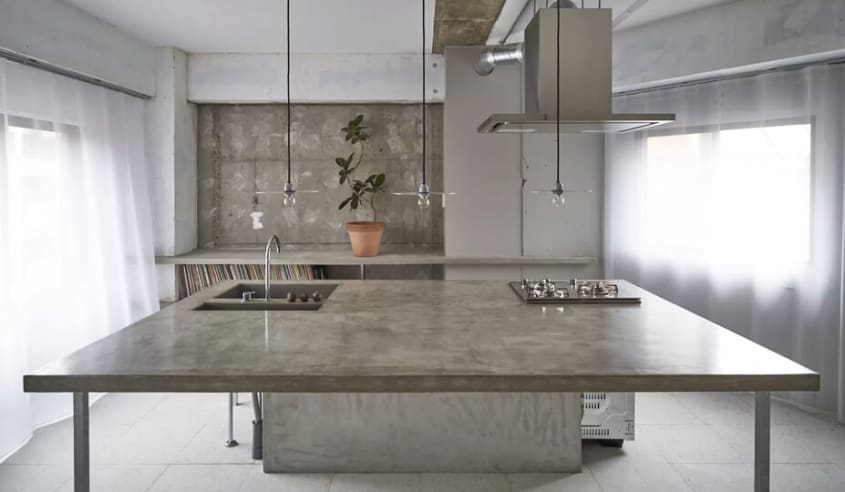 concrete-kitchen