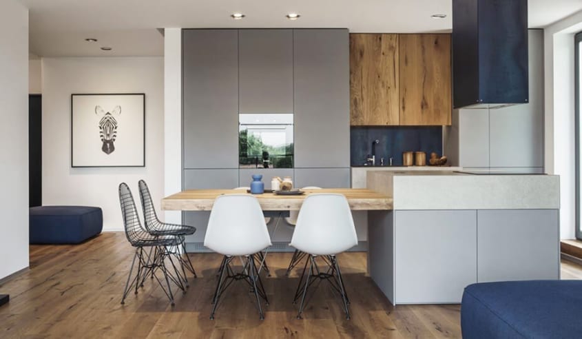 ilot-de-cuisine-avec-table-a-diner-en-bois