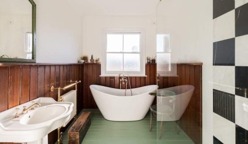 rénovation de salle de bain victorienne