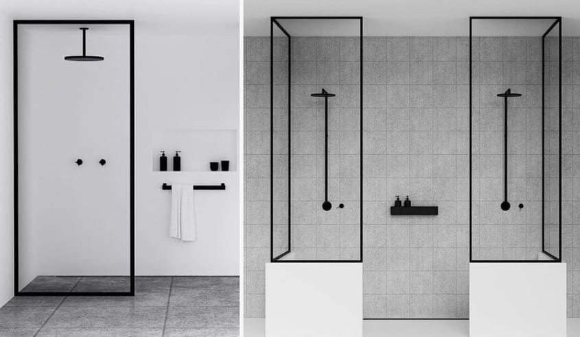 minimalist-open-shower
