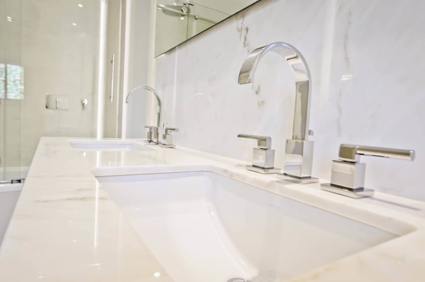 lavabo blanc