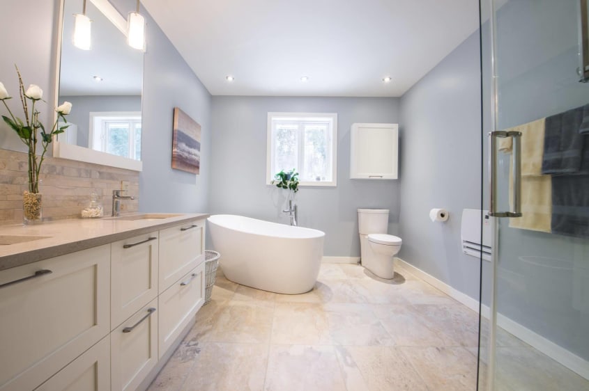 salle de bain air ouverte