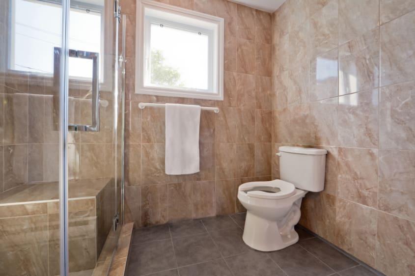 douche italienne en verre