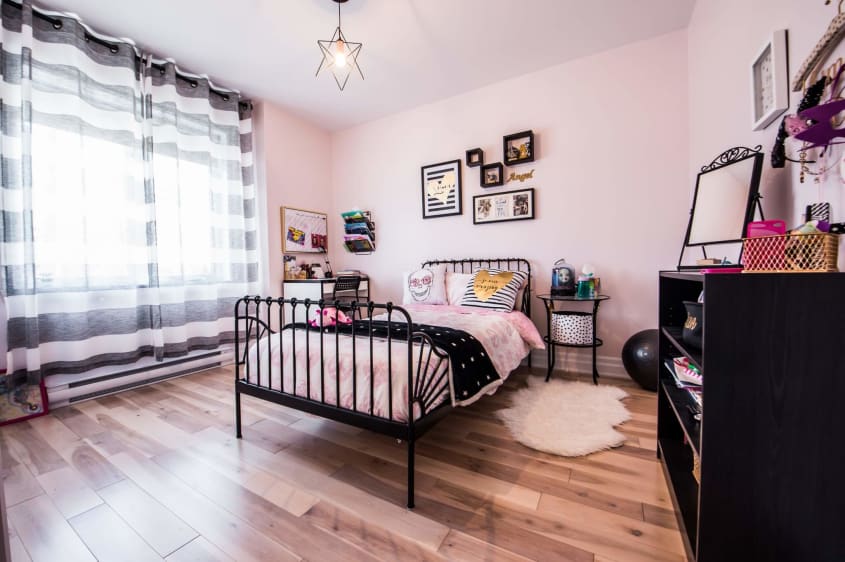 chambre enfant rose