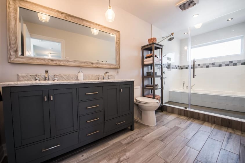 salle de bain agrandissement de maison