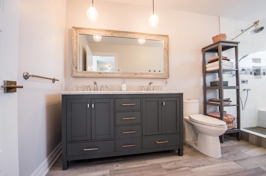 comptoir et vanite de salle de bain