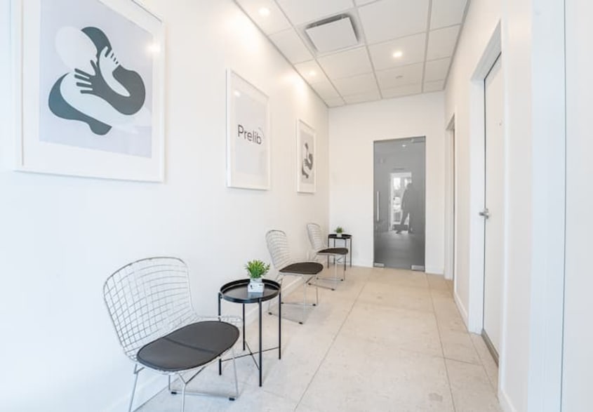 Photo après les rénovations d'une clinique