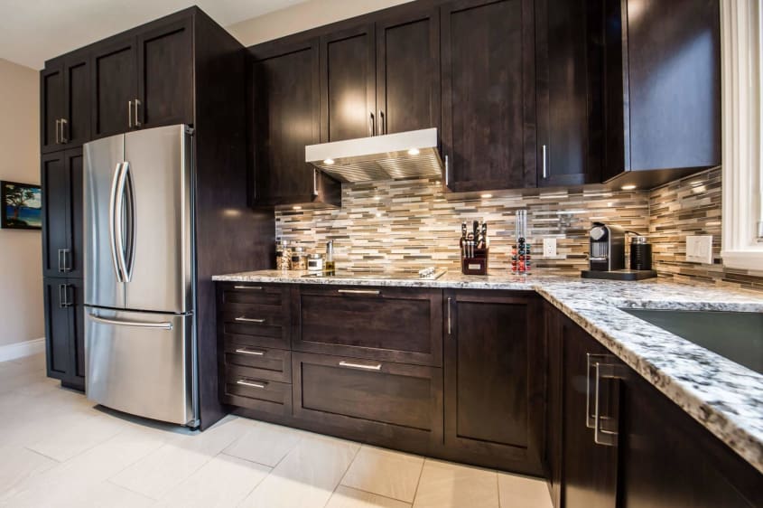 armoires sur mesure de cuisine